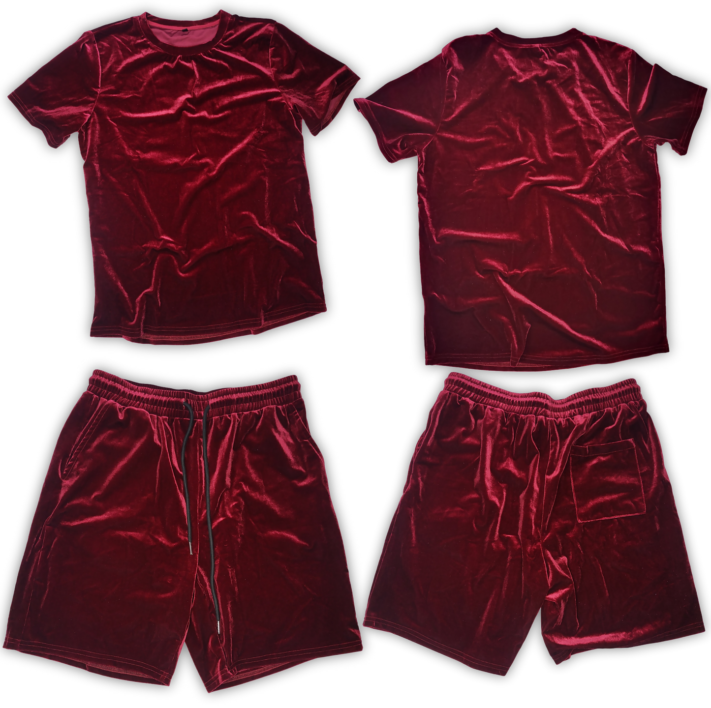 Velour Short Set